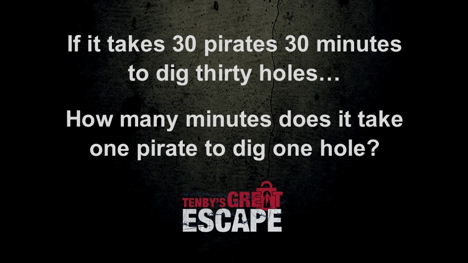 Tenby's Great Escape Rooms, Pembrokeshire, South West Wales - Riddles and Brainteasers