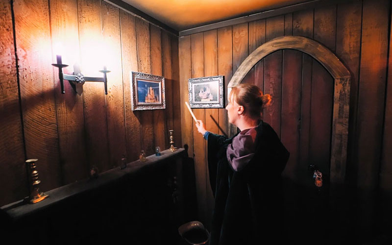 The Wizard's Lair at Tenby's Great Escape Rooms, Pembrokeshire